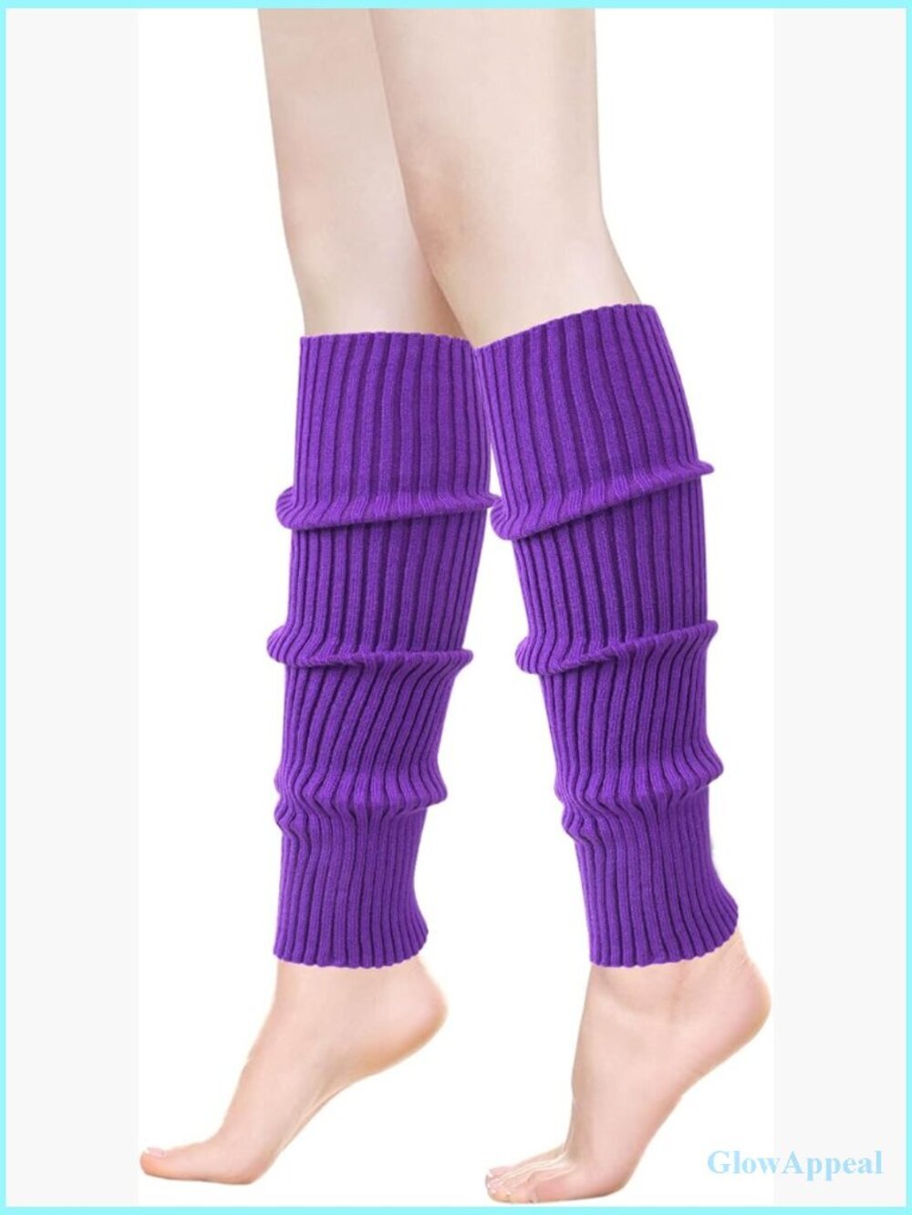 Leg Warmers for Women 80s Party Neon Knit Ribbed Winter Leg Warmers